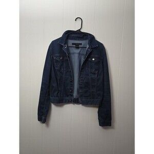 Calvin Klein Jeans Women's Denim Jacket Medium Pre Owned